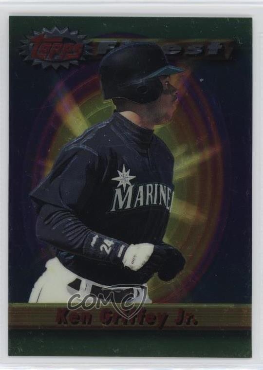 1994 Topps Finest Ken Griffey Jr #232 HOF 7v7