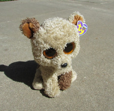 Ty Beanie Boos ROOTBEER Dog 9&rdquo; Brown Tan December 26, 2012 Stuffed Toy Retired