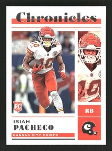 Isiah Pacheco 2022 Panini Chronicles #36 Kansas City Chiefs
