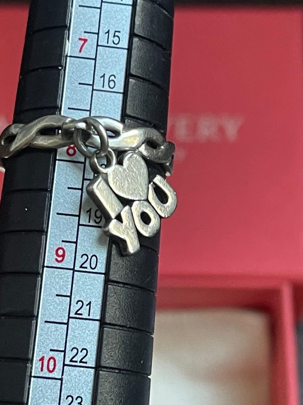 James Avery Twisted Wire Dangle Ring With Charm - image 6