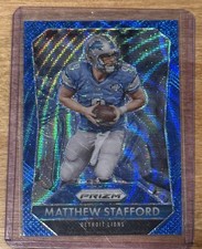 2015 Prizm Matthew Stafford Blue Swirl Prizm 54/150; MVP