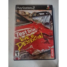 Test Drive Eve of Destruction Sony PlayStation 2 PS2 Atari 2004 CIB Complete