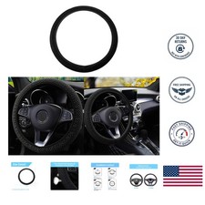 Breathable 15 Steering Wheel Cover - Anti-slip Odorless Easy Install Breathable 15 Steering Wheel Cover - Anti-slip Odorless Easy Install