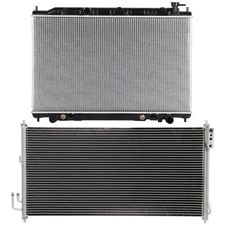 PICKOOR Radiator & AC Condenser Cooling Kit For Nissan Murano 2003 2004-2007
