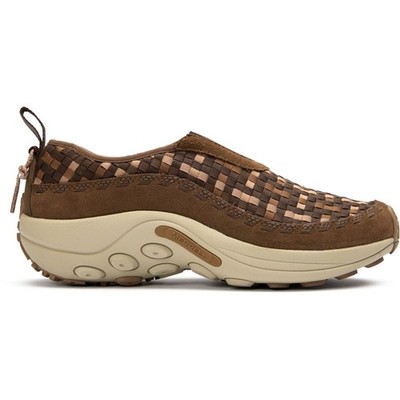 Merrell Mens Jungle Moc Evo Woven Performance Sneakers Brown