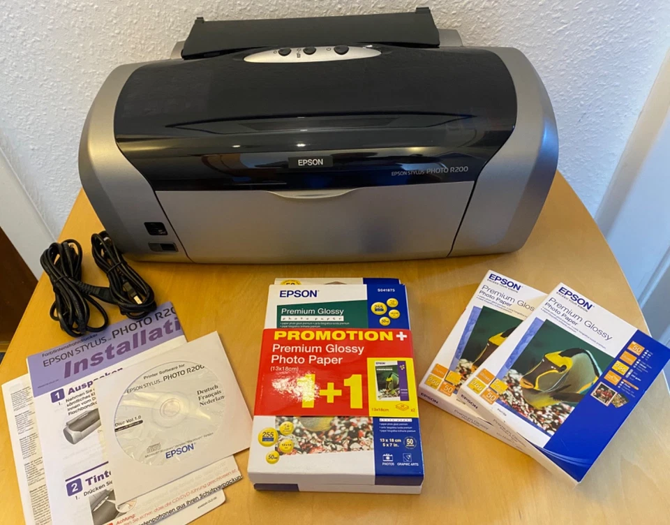 Epson Stylus CD / Photodrucker R200 - TOP-Zustand - Bild 2 von 4