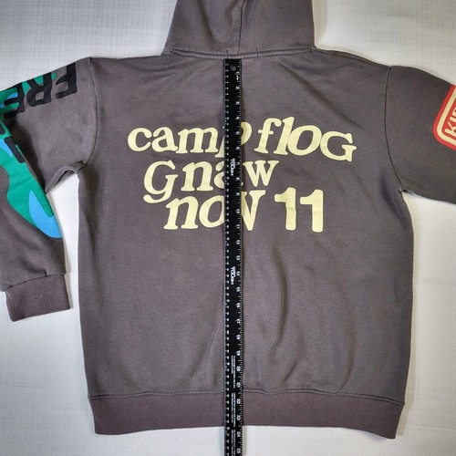 Lucky Me I See Ghosts Camp Flog Gnaw Nov 11 Kid Cudi Pullover Hoodie XXL READ - Picture 16 of 17