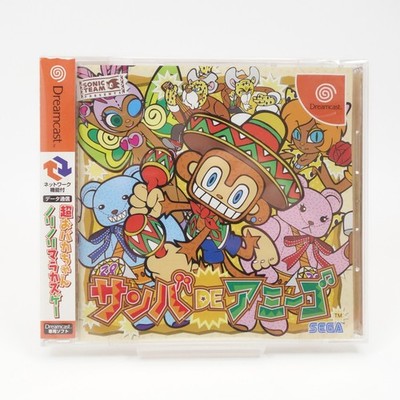 Samba de Amigo Dreamcast JP CIB Obi Survey Sega Rhythm Music Game