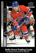 2020-21 Upper Deck Nick Suzuki #99 Montreal Canadiens NHL Hockey 