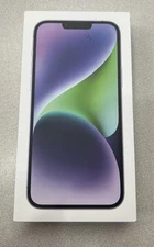 For Apple iPhone 14 Plus Genuine Empty Box Only Color Purple