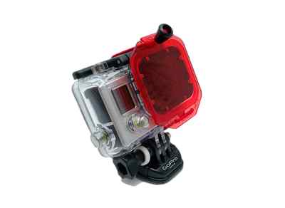 Oculus Red Dive Filter For Gopro DIVE HOUSING HD Hero3 Hero4 Black Silver Camera