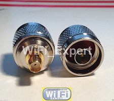 1 x SMA Male / Female To N Male / Female Jack Plug COAX RF Connector Adapter USA