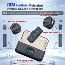 Mini Wireless Lavalier Microphone System for iPhone /Android Phone/DSLR Camera