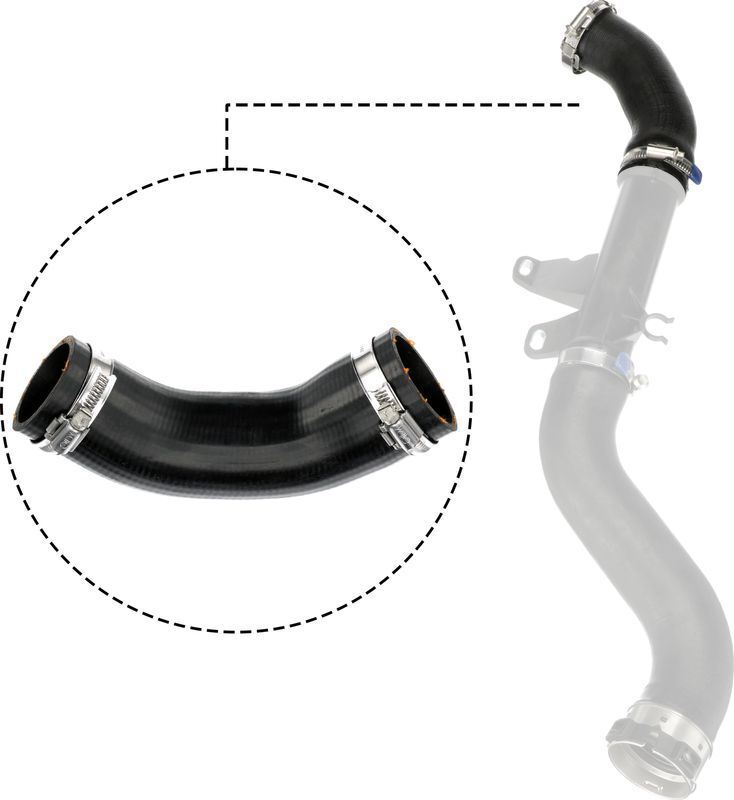 GATES TURBO CHARGER HOSE - 09-1427 - Image 3