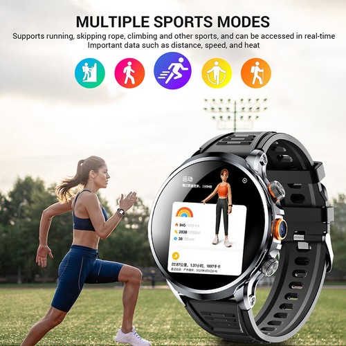 Montre Connectée Fitness NFC GPS Tracker Montre Fitness Bluetooth Call avec Podomètre - Photo 9/26