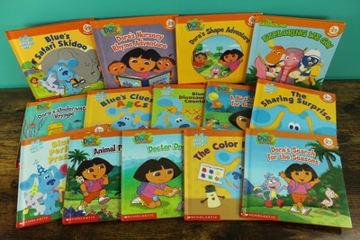 Nick Jr Book Club Lot Of 20 Dora Bob The Builder Blue - vrogue.co