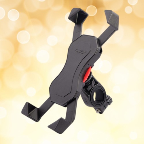 Mobile Phone Holder Motorcycle Cell Navigation Bracket Cycling Handlebar - Photo 8 sur 12