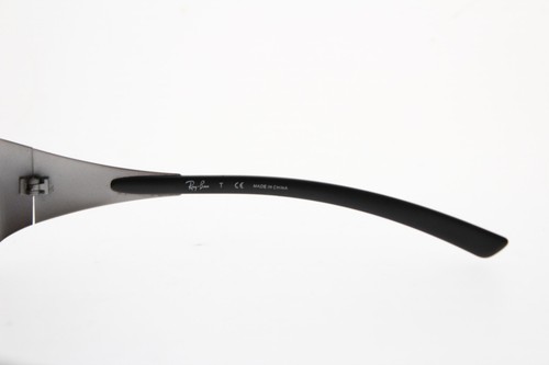 Ray-Ban RB 3268 041/13 Sunglasses 3N Gunmetal Metal Shield - Picture 7 of 10