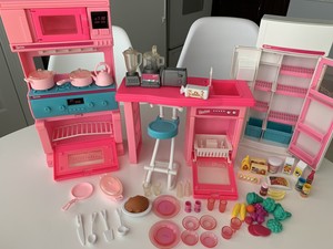 accesorios de cocina de barbie
