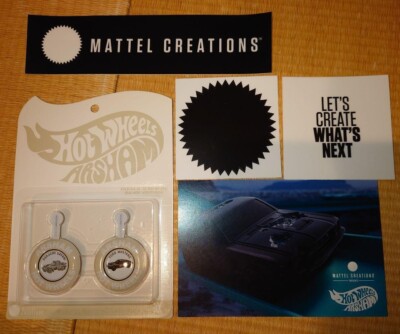 Hot Wheels Daniel Arsham Events Limited VIP Gift 5 Types Sticker Postcard Set