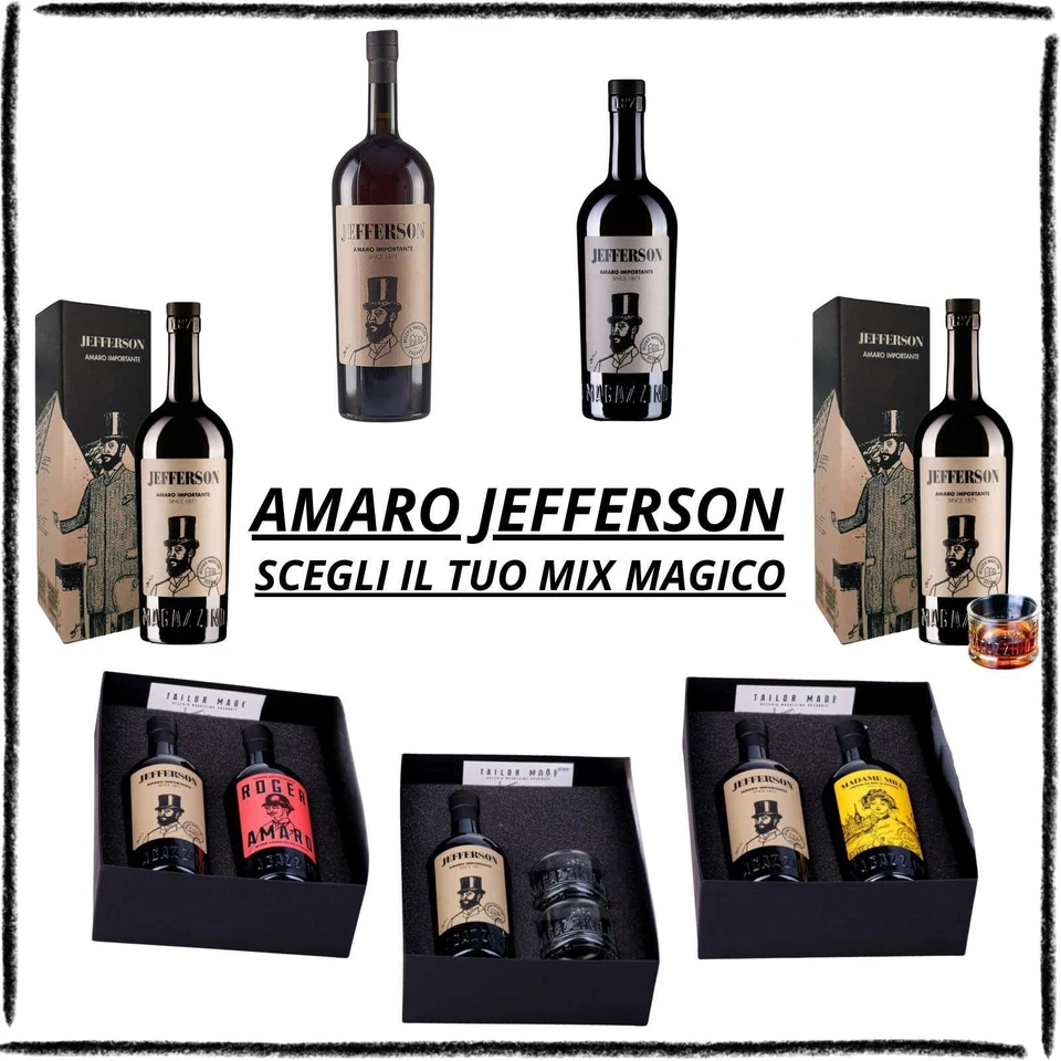 VECCHIO MAGAZZINO DOGANALE Jefferson Amaro Importante Calabria tutte le Confezioni per un Regalo Perfetto