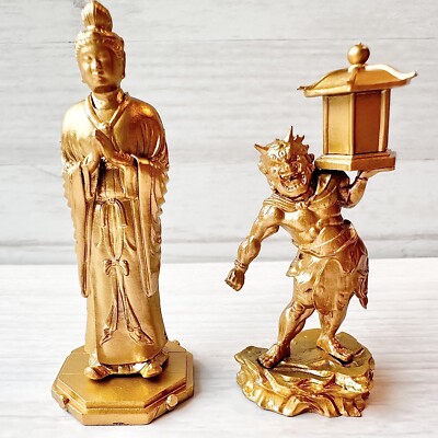 KAIYODO Capsule Q Museum Japan's Treasure Buddha Statue Collection 4 Set of 2