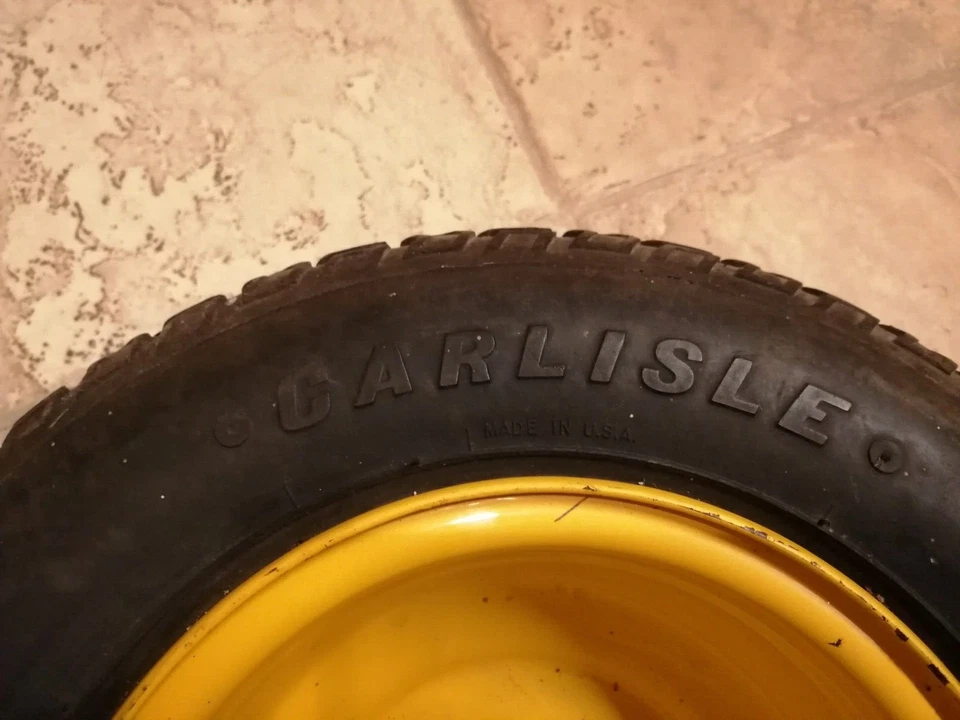 (1) Rasentraktor,Aufsitzmäher, Hinterrad ,Reifen + Felge, Rad hinten, 16x6.50-8 - Bild 4 von 4