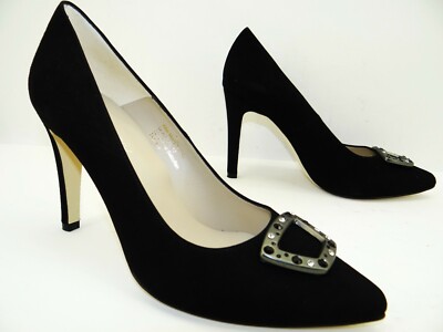 Alba Moda pumps high heels heels women's shoes leather size 41 Black