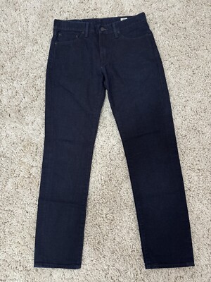 Men's Levi's 511 Slim Straight Jeans White Oak Cone Denim Dark Wash 32 x 32 