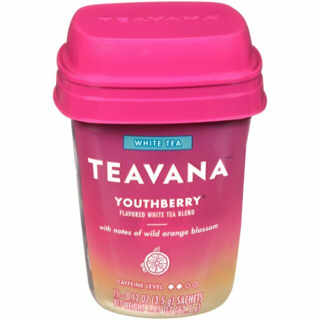 Teavana Youthberry Flavored White Tea 15 Sachets for sale online eBay