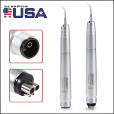 USA Dental Ultrasonic Air Perio Scaler Handpiece Hygienist 2 & 4-Holes 3 Tips CE