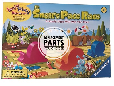 Snail s Pace Race Board Game  REPLACEMENT PARTS PIECES YOu CHOOSE
