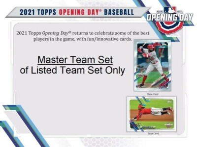 SEATTLE MARINERS 2021 Topps Opening Day MASTER TEAM SET w/ Insert Cards GRIFFEY+