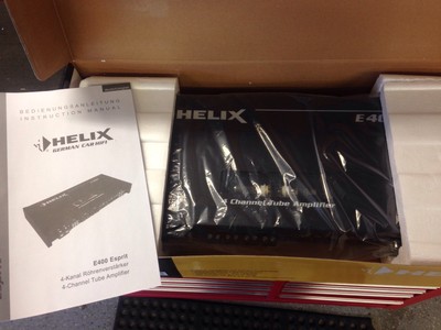 Helix E400 ESPRIT TUBE AMPLIFIER BRAX 4 CHANNEL HIGH END AMP 4