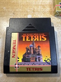 Tengen Tetris Nintendo Entertainment System NES Box And Game No Manual