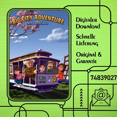 Big City Adventure - San Francisco - Deutsch - PC / Windows - DOWNLOADVERSION