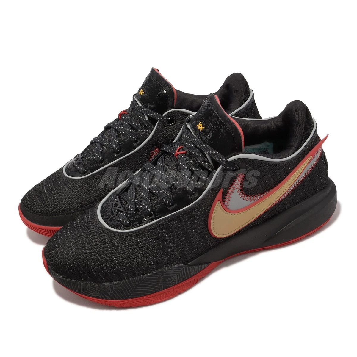 Nike Lebron XX EP 20 James LBJ Bred Miami Heat Black Men Basketball  DJ5422-001