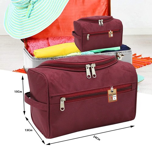Professional Cosmetic Makeup Organizer Bag Case Jewelry Storage Box Travel Kit - Picture 4 of 8