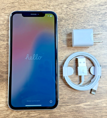 Apple iPhone XR White 64GB (Factory Unlocked) - Good