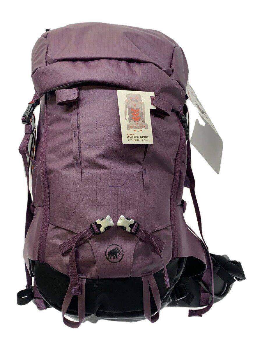 Used MAMMUT Purple Solid Polyester Backpack Rucks… - image 1