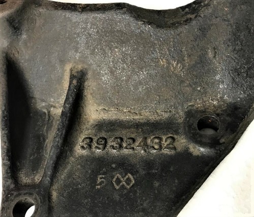 1969 1970 CAMARO V8 SB FRONT AC COMPRESSOR MOUNT BRACKET 3932432 NOVA CHEVELLE - Picture 3 of 3