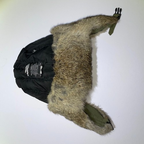 Yukon Tracker Trapper Hat Size M Green Rabbit Fur - Picture 6 of 9