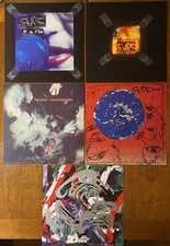 The CURE Disintegration, Wish, Show, Paris, Mixed Up (5) US PROMO Display FLATS