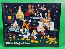 Disneyland Resort Official Autograph Book New Park Authentic Mickey Minnie Goofy