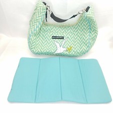Petunia Pickle Bottom Diaper Bag Hobo Style Shoulder Baby Changing Bag Knit Dove