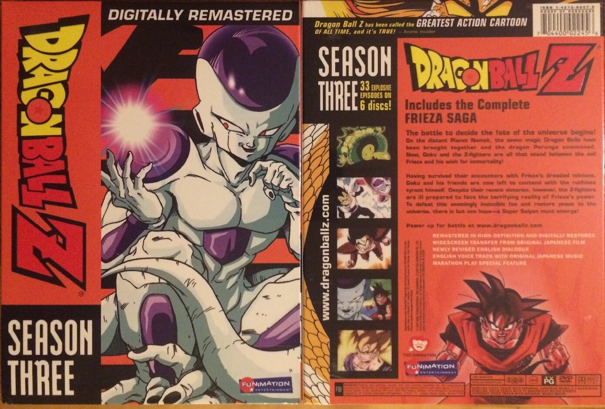Dvd Dragon Ball Z Season Full Episodes Final Chapters Dragon Ball