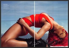 Rihanna "Arch Attitude" 2010s Magazine Photo (2 page) 2012