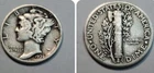 1936 P silver Mercury dime #47Bt