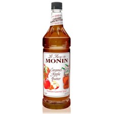 Monin 1 Liter, 33.8 oz Premium Flavoring Syrup (PACK OF 3 BOTTLE )