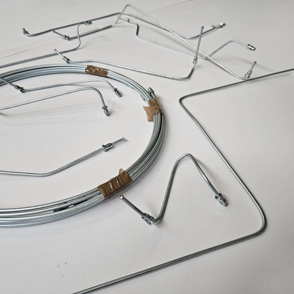 Bremsleitungssatz Bremsleitungen Multicar M26 4x4 kplt. kurzer Radstand Bremse - Bild 2 von 2